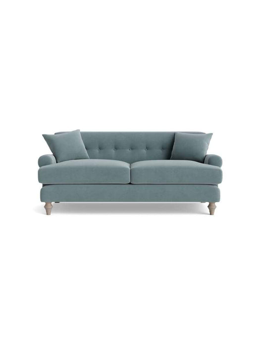 Visby Two Seater Sofa Mineral Velvet