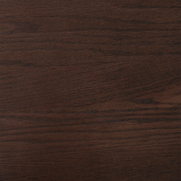 Skylar 6 Seat Oval Wooden Dining Table Smoked Walnut