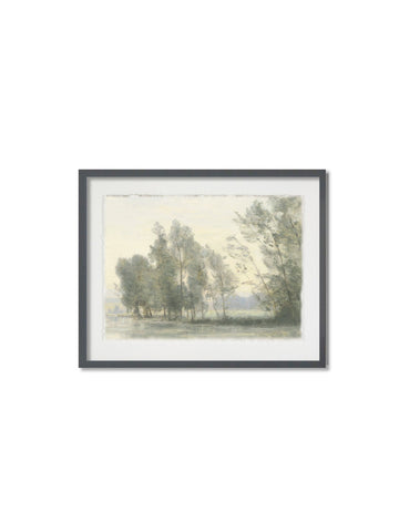 Morning Landscape II Framed Picture