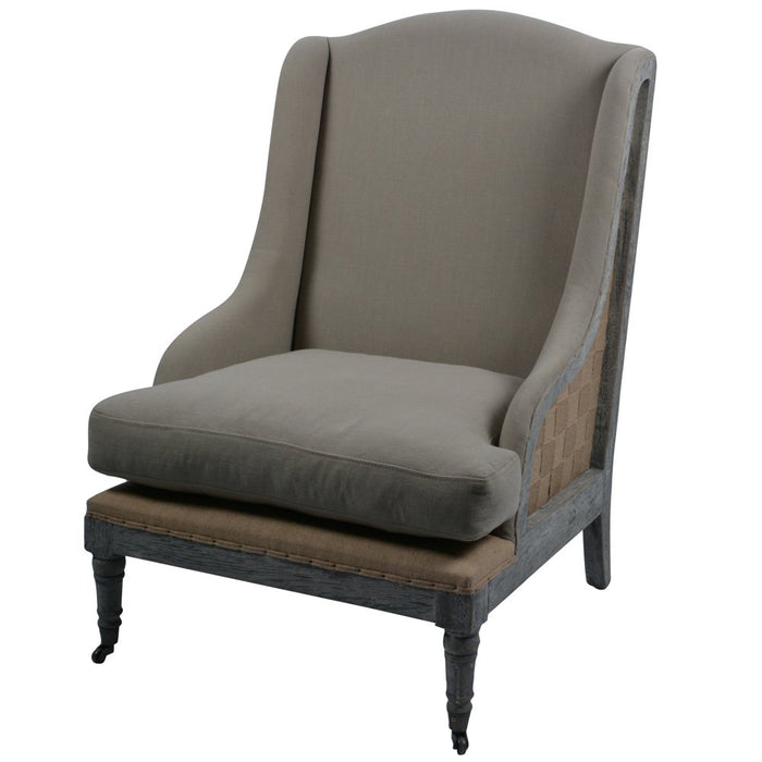 Gustavian Armchair Taupe
