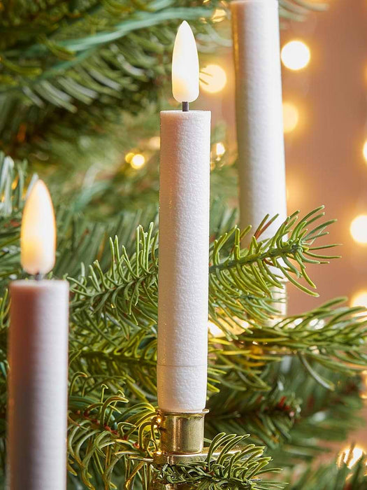 Ten Remote Control Candle Tree Lights