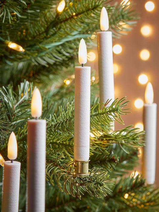Ten Remote Control Candle Tree Lights