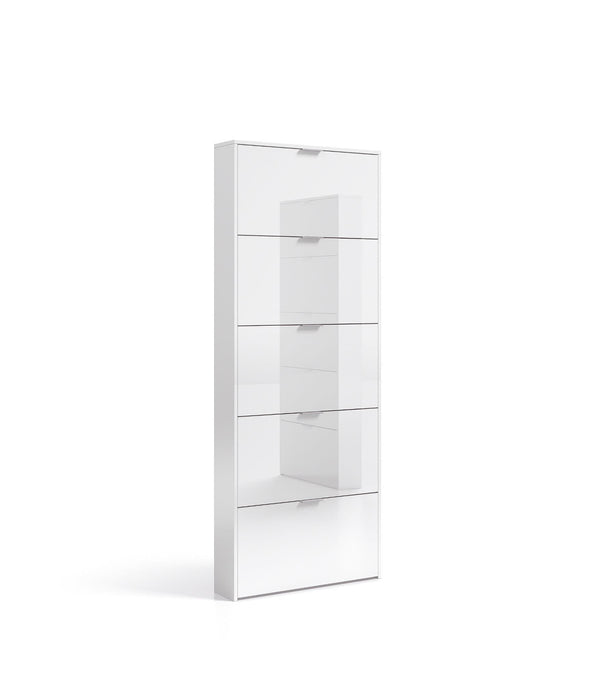 Zappa Shoe Cabinet White Gloss