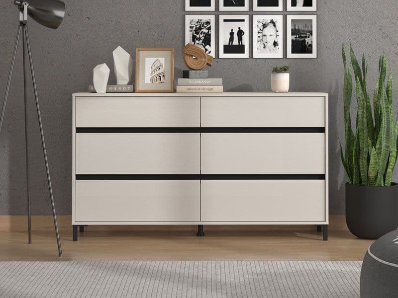 Cashmere Wide Chest Of Drawers