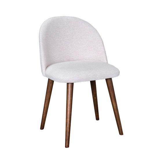 Acre & Artisan Zena Dining Chair Cream Boucle