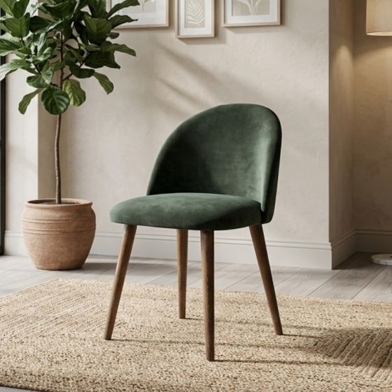 Acre & Artisan Zena Dining Chair Green